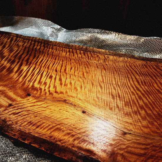 椨一枚板　えげつない杢目